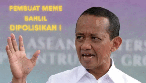 Penyebar Meme Bahlil Lahadalia Dilaporkan ke Polda Metro Jaya!