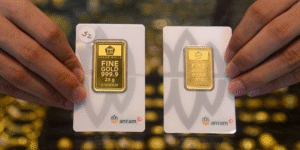 Mengejutkan! Emas Antam Meroket Hingga Rp 2.487.000